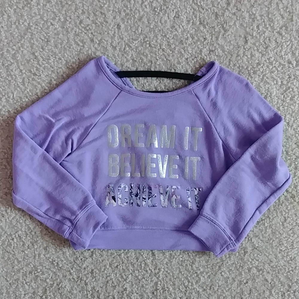Girls 4T Cropped Long Sleeve
